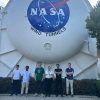 Avery with other interns at NASA Ames